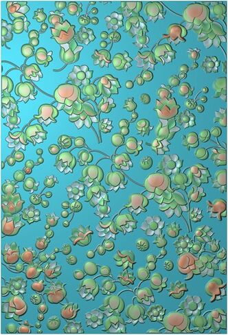 BAOFALI 3D Flowers and Birds Embossing Folders for Card Making,Embossing Template Paper Card Embossing Stencil for DIY Scrapbooking Photo Album Card Paper Craft Decoration 6.3" L x 4.5" W.(16x11.5cm) in Saudi Arabia