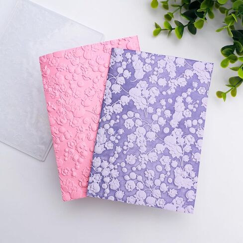 BAOFALI 3D Flowers and Birds Embossing Folders for Card Making,Embossing Template Paper Card Embossing Stencil for DIY Scrapbooking Photo Album Card Paper Craft Decoration 6.3" L x 4.5" W.(16x11.5cm) in Saudi Arabia