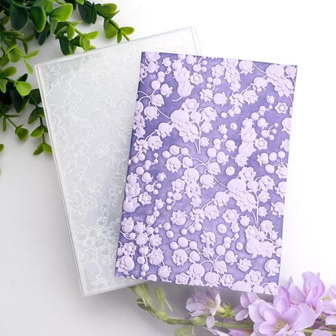 BAOFALI 3D Flowers and Birds Embossing Folders for Card Making,Embossing Template Paper Card Embossing Stencil for DIY Scrapbooking Photo Album Card Paper Craft Decoration 6.3" L x 4.5" W.(16x11.5cm) in Saudi Arabia