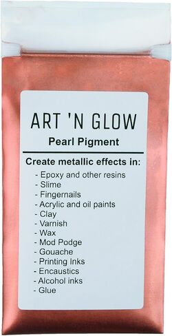 Mica Pearl Pigment Powder (Pearl White) - (.88 Ounce/25 Grams) - 10+ Colors Available in Kuwait