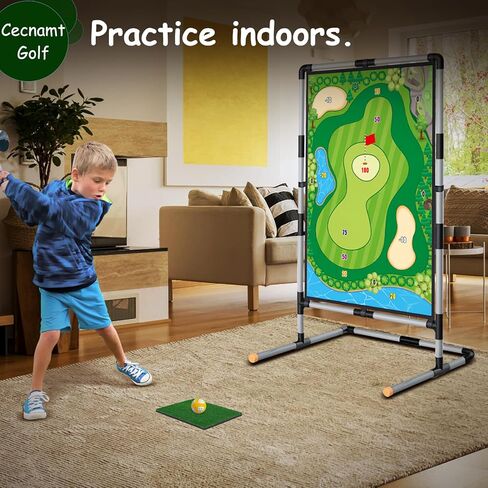 لعبة Chipping Golf و Battle Golf with Golf Club & Hittting Mat و Chip Sticky Practice Golf Game Game for البالغين للأطفال في الهواء الطلق في الهواء الطلق in Kuwait