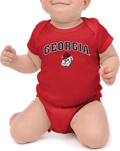 Little King NCAA Infant Romper-Arch Team Logo-100% Soft Cotton-Sizes 0-3M 6M 12M 18M in Kuwait
