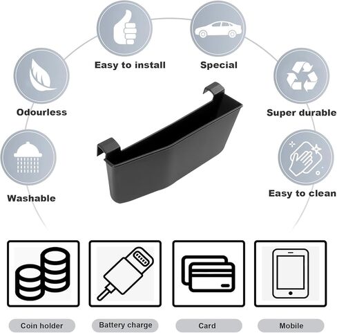 Center Console Organizer Compatible with Toyota Tacoma 2024 Front Door Handle Storage Box Interior Insert Tray Accessories in Kuwait