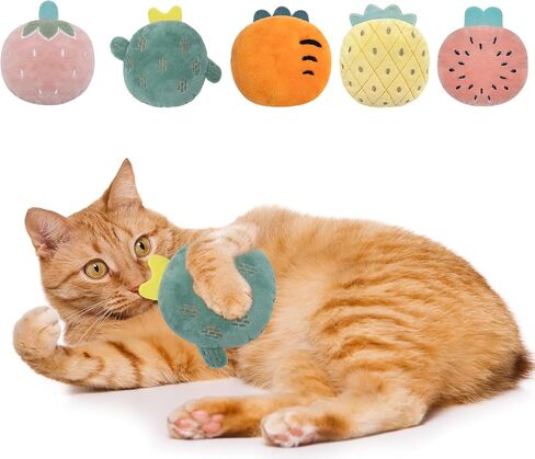 ألعاب Catnip 5pcs ، ألعاب القطة المضحكة ، ألعاب القط المقاومة للدغة ، ألعاب القط الكرتونية الداخلية للقط ، ألعاب القط in Kuwait