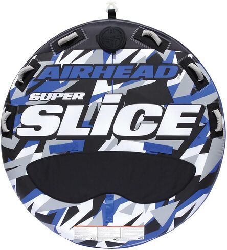 Airhead Slice | 1-2 Rider Towable Tube for Boating, Purple and Black (AHSL-4W) in Saudi Arabia