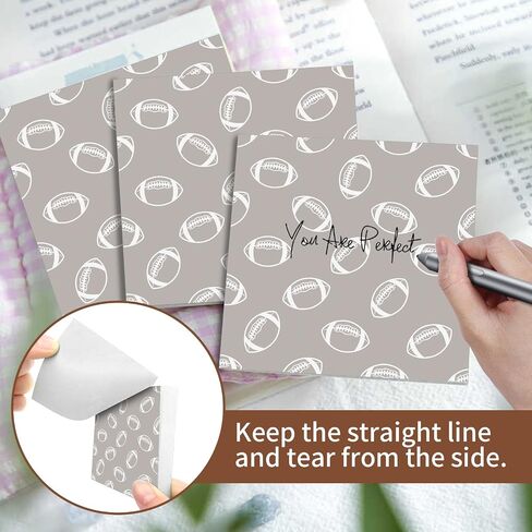 Sticky Notes 3x3 Inches, Cute Self-Stick Pads, Funny Self-Sticky Note Pads for Office, Home, Organization Brown Cow Print in Kuwait
