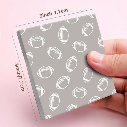 Sticky Notes 3x3 Inches, Cute Self-Stick Pads, Funny Self-Sticky Note Pads for Office, Home, Organization Brown Cow Print in Kuwait