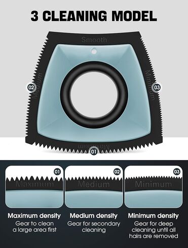 Dog Hair Remover for Car, Pet Hair Removal Tool Mini Reusable, Cat Hair Remover Furniture Dog Hair Remover for Couch Lint Carpet Clothing Bedding Fur Remover Car Detailing Supplies Black in Kuwait