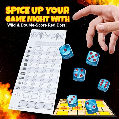Purple: The Ultimate Family Game – Featuring Pearlized Colored Dice, Cheat Sheet, and Silkscreened Pouch for Strategic Fun and Unforgettable Game Night Excitement in Saudi Arabia