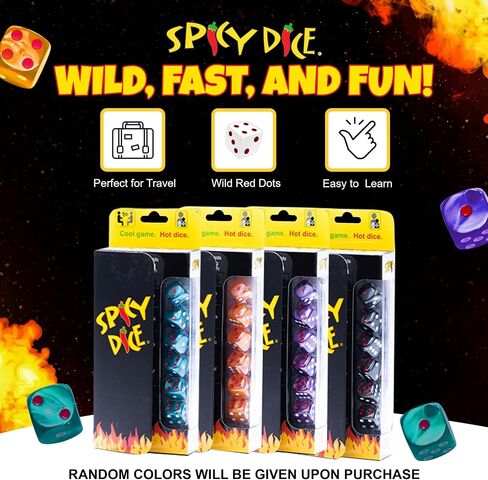 Purple: The Ultimate Family Game – Featuring Pearlized Colored Dice, Cheat Sheet, and Silkscreened Pouch for Strategic Fun and Unforgettable Game Night Excitement in Saudi Arabia