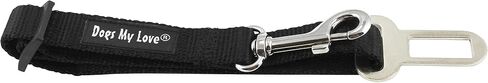 الكلاب حبي قابل للتعديل 11 "-18" Long Leash Car Car Dog Safety Belt 3/4 "متوسط ​​مركبة الرصاص (الأزرق) in Kuwait
