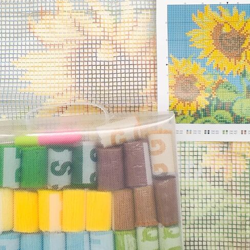 مجموعة خطاف Howie's Latch Hook ، DIY عيد الميلاد وسادة خيوط خيوط الكروشيه للبالغين والأطفال ، غطاء ملونة الأريكة المطبوعة مسبقا تطريز الأريكة (عيد الميلاد snowman ، 16.93 × 16.93 بوصة) in Kuwait