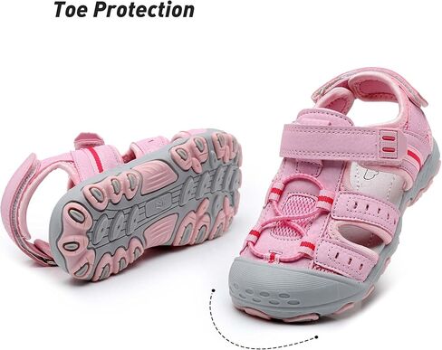 Boys Girls Outdoor Sport Sandals,Kids Closed Toe Beach Sandals, Toddler Summer Sandals in Kuwait