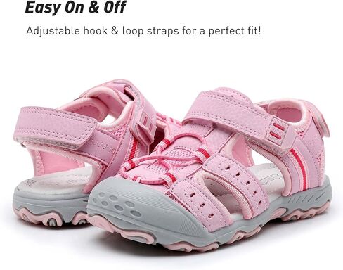 Boys Girls Outdoor Sport Sandals,Kids Closed Toe Beach Sandals, Toddler Summer Sandals in Kuwait