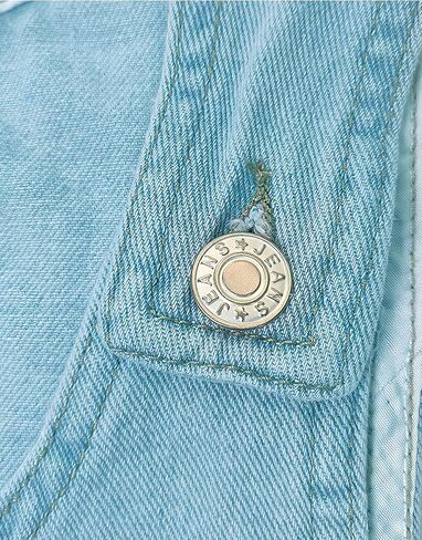 ebossy Women's Vintage Distressed Sleeveless Baggy Loose Denim Mini Dress with Pocket in Saudi Arabia