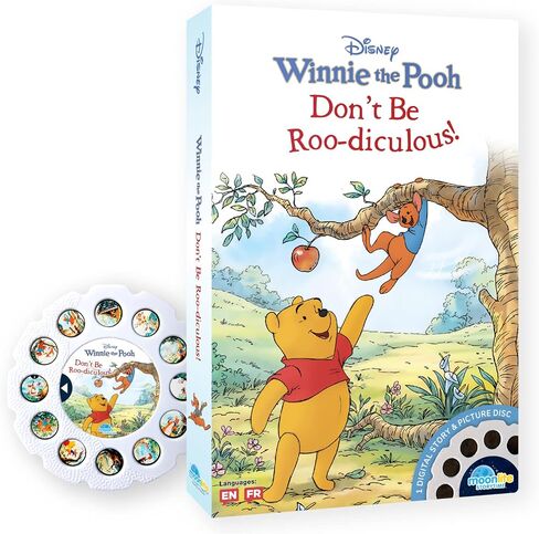 Moonlite Storybook Reels for Flashlight Projector ، أطفال الأطفال | ديزني ويني ذا بوه: Hide and Pooh Seek | قصة حزمة بكرة واحدة لمدة 12 شهرًا وما فوق in Kuwait