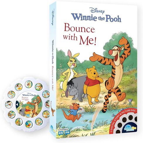 Moonlite Storybook Reels for Flashlight Projector ، أطفال الأطفال | ديزني ويني ذا بوه: Hide and Pooh Seek | قصة حزمة بكرة واحدة لمدة 12 شهرًا وما فوق in Kuwait