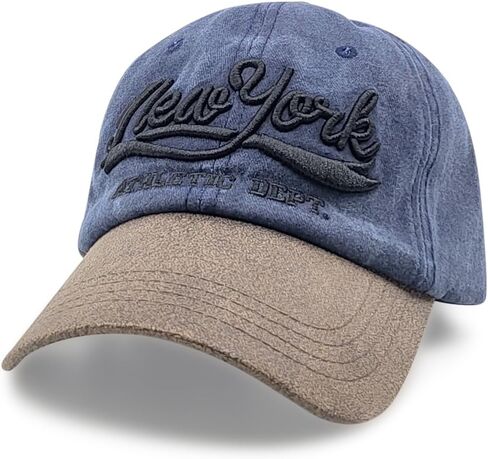 Vintage Khaki New York Logo Cap - Urban Style Adjustable Baseball Hat for Men & Women | Stylish Trucker Hat Mens Gorras para Hombres Originales in Saudi Arabia