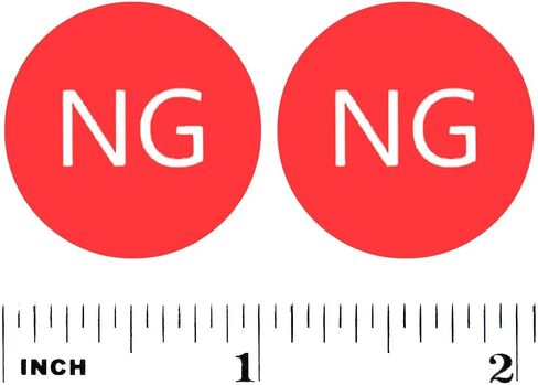 1,300 Small Red Arrow White Rectangle Background Stickers Kiss Cut Self Adhesive Quality Control Check Color Coding Products Inspection Defect Indicator. for Use at Home, Office, Warehouse or School in Saudi Arabia