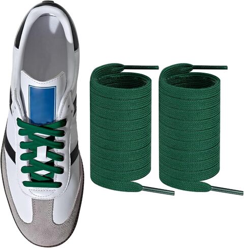 أربطة حذاء Endoto من أجل Adidas Samba OG/ADV/LT، أربطة أحذية مسطحة بديلة للأحذية الرياضية in Kuwait