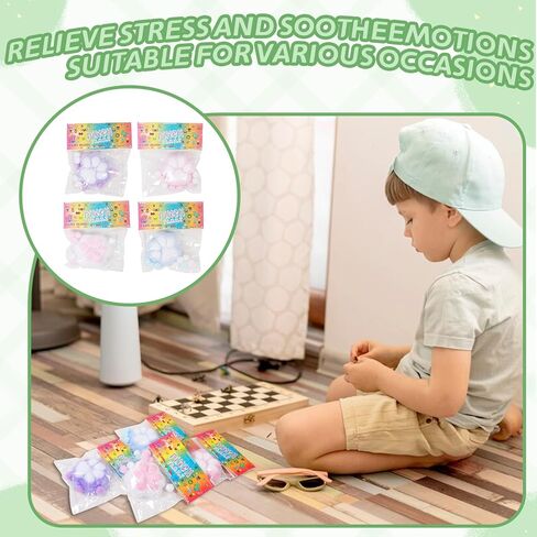 2pcs Squishy Hamster, Soft Hamster Stress Relief Toys, Fidget Squezze Toys Hamster for Kids & Adult Squishies Squeeze Toys for Children Christmas Party Favor Gift in Kuwait