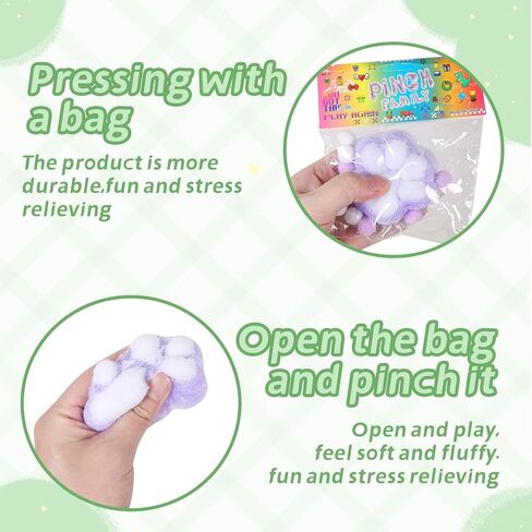 2pcs Squishy Hamster, Soft Hamster Stress Relief Toys, Fidget Squezze Toys Hamster for Kids & Adult Squishies Squeeze Toys for Children Christmas Party Favor Gift in Kuwait