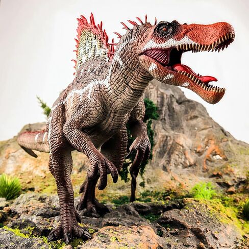 Gemini&Genius Spinosaurus Action Figure with Moveable Jaw Kids Dinosaur Toy in Kuwait