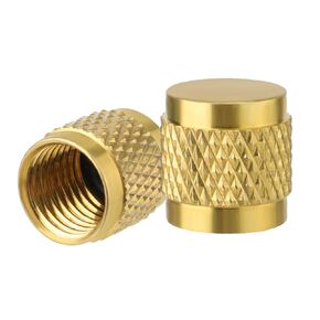 50pcs 1/4 Flare Caps, Round Brass Flare Cap with Neoprene O Ring Seal 7/16-20UNF Thread Flare Tube Fitting Stop Valve Cap for Air Conditioner Pipe Gas Line Hydraulic