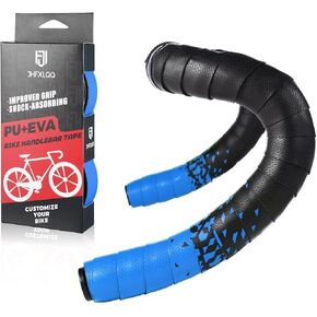Bike Handlebar Tape: Enhance Your Bicycle Handlebar Grip with These Bar Tape for Road Bike - Bicycle Bar Tape of Comfortable Non-Slip Shock Absorption (Red) in Saudi Arabia