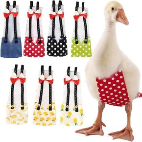 QBLEEV Pet Cole Duck Diaper Nappy Poultry Cloth for Goose Hen Chicken Fashionable