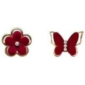 XUDEJUN Four Leaf Clover Earrings Silver Needle Clover Earrings Full of Diamond Zircon Anti-Allergy Jewelry Earrings Large for Women or Girls…… in Saudi Arabia