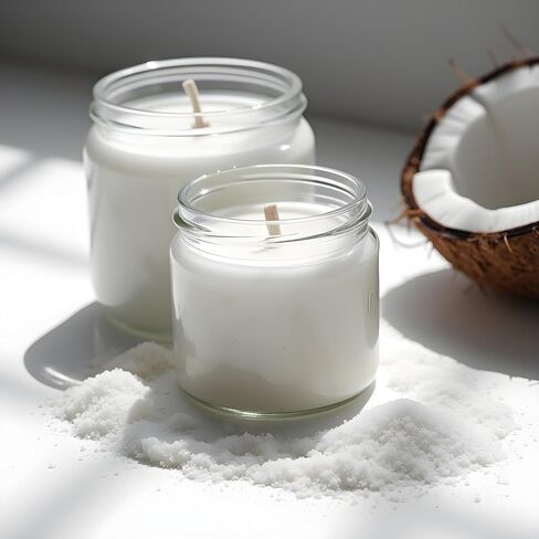 Pearl Sand Wax Scented Candle - Red, 16oz/454g, 15 Cotton Wicks, Eco-Friendly & Non-Toxic Refillable Sand Wax, Long-Lasting Fragrance, Ideal for DIY & Cozy Home Decor in Saudi Arabia