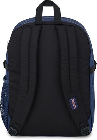JanSport Main Campus Backpack - Travel or Work backpack w 15-Inch Laptop Sleeve and Dual Water Bottle Pockets, Black in Saudi Arabia