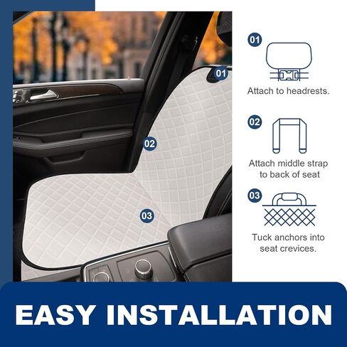 Dog Car Seat Cover,Waterproof and Nonslip Front Seat Dog Cover,Car Seat Protector for Cars,Trucks,Suvs and Jeep(M-Orange) in Saudi Arabia