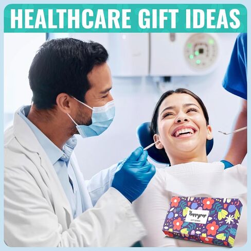 HAPPYPOP Funny Socks Nurse Doctor Teeth Dentist Socks, Novelty Gifts For Dental Assistant In 4 Pack in Kuwait