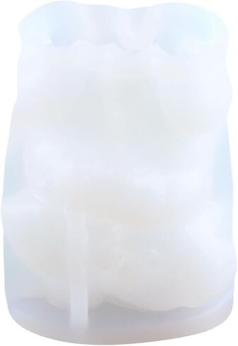 3D Teddy Dog Mold Dog Candle Molds Animal Mold Dog Resin Casting Mold for Candle Making Resin Aromatherapy Gypsum Wax Soap Clay Craft in Kuwait