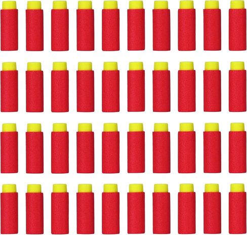 Half Length Darts Refill Pack, 200pcs Short Soft Darts Bullet Compatible with Dart Zone, Nerf, Worker, Zhenweiqi, 14+ in Kuwait