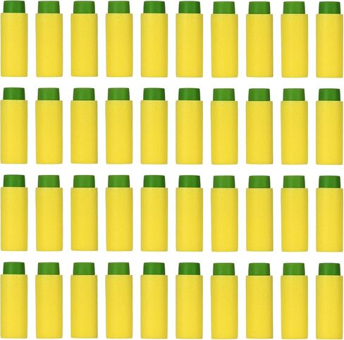 Half Length Darts Refill Pack, 200pcs Short Soft Darts Bullet Compatible with Dart Zone, Nerf, Worker, Zhenweiqi, 14+ in Kuwait
