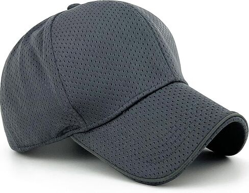 Mens Full Mesh Summer Breathable Running Baseball Hat Quick Dry Womens Moisture Wicking Outdoor Sports Cap in Saudi Arabia