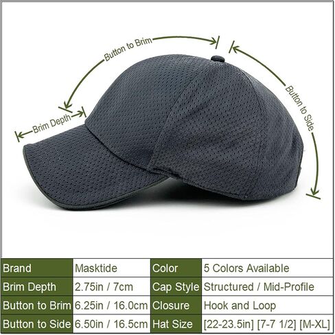 Mens Full Mesh Summer Breathable Running Baseball Hat Quick Dry Womens Moisture Wicking Outdoor Sports Cap in Saudi Arabia