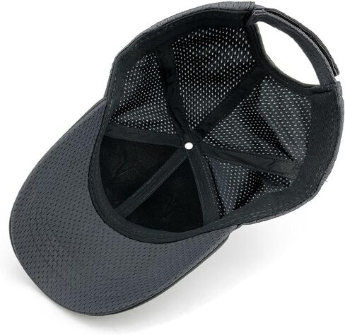 Mens Full Mesh Summer Breathable Running Baseball Hat Quick Dry Womens Moisture Wicking Outdoor Sports Cap in Saudi Arabia