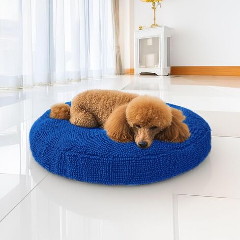 Muddy Mat® Cloud K-9 Bed للكلاب والقطط ، سرير الكلب الناعم والاسترخاء ، مادة تشنيل ، غطاء قابل للإزالة ، قابلة للغسل ومجفف آمن-كبير (40'x40 ') in Kuwait