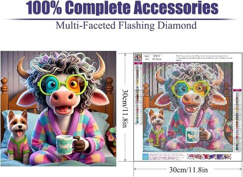 FQOVKYN 5D Easter Bunny Diamond Painting Kits for Adults, Round Full Drill Diamond Art Kits for Adults Beginners, DIY Easter Gem Painting Kits for Home Decor 12'' x 16'' in Kuwait