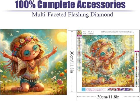 FQOVKYN 5D Easter Bunny Diamond Painting Kits للبالغين ، ومجموعات فنون الماس الدائرية الكاملة للمبتدئين للبالغين ، ومجموعات الطلاء GEM GEM DIY للديكور المنزلي 12 'x 16' ' in Kuwait
