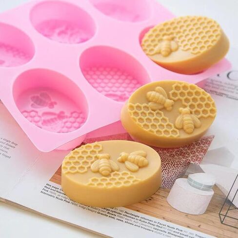 2 PCS Massage Soap قوالب تدليك قوالب السيليكون قوالب كعكة للمنزل مصنوعة يدويًا أشرطة صينية ذوبان الشمع in Kuwait