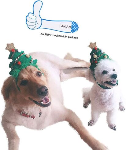 ANIAC Easter Dog Headband for Small Medium Dog,Plush Dog Cat Hat with Bunny Ears, Cute Dog Head Accessories,Pet Easter Costume for Dog and Cats (Large/Head Girth 15 Inch - 17 Inch) in Kuwait