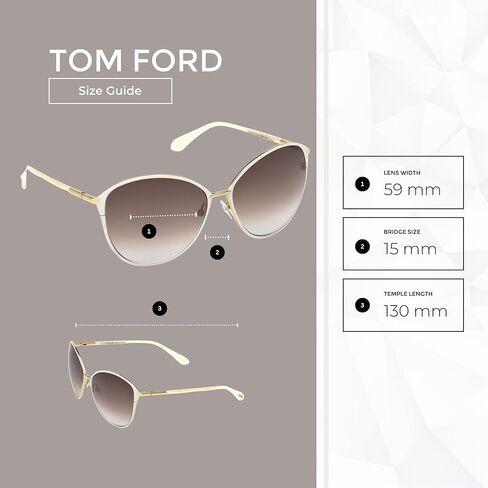 Tom Ford FT0320 Penelope Round Sunglasses for Women + BUNDLE with Designer iWear Eyewear Care Kit in Kuwait