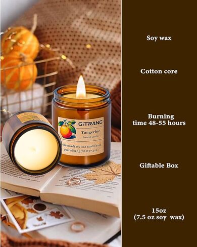 Aromatherapy Candles for Bedrooms Yoga Rooms Lounges Gardens Birthday Valentine and Anniversary, 30 oz 200 Hour Home Candle Set, Apple/Rose Sandalwood/BlackBerry Basil Scented Candle Set, Pack of 4 in Saudi Arabia