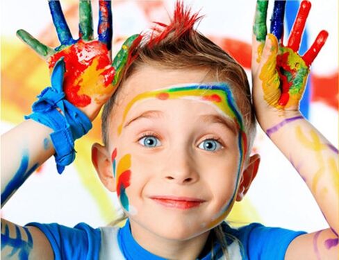 Moomoo Baby Face Painting Kit للأطفال 18 طلاءًا كبيرًا من الوجه المحترف في القاعدة المائية ، 32 مقالًا من الدهانات الجسم مجموعة هالوين مكياج للبشرة آمنة in Kuwait