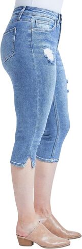 Royalty For Me Womens Women's Vintage High Rise Capri Jeans in Saudi Arabia